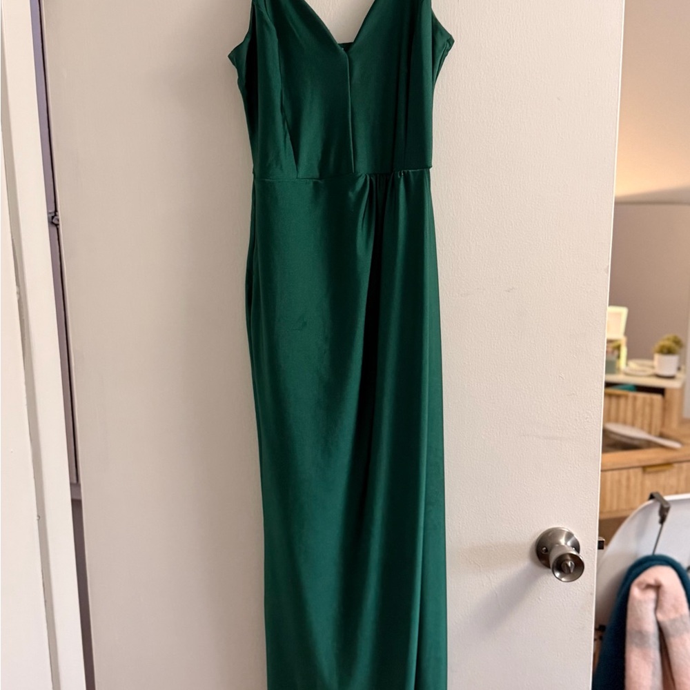 Windsor Deep Green Maxi Dress
